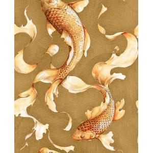 Seabrook Designs AI40605 Koi Fish Wallpaper